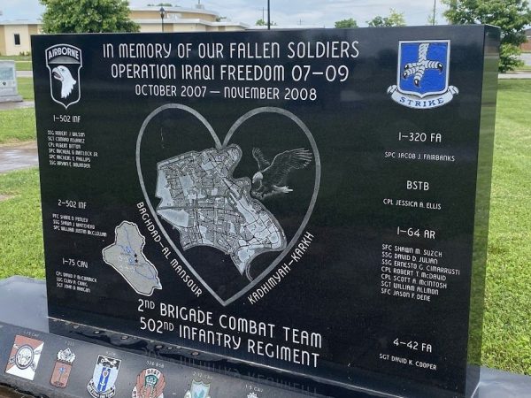 OUR FALLEN SOLDIERS FROM OPERATION IRAQI FREEDOM 07-09 MEMORIAL