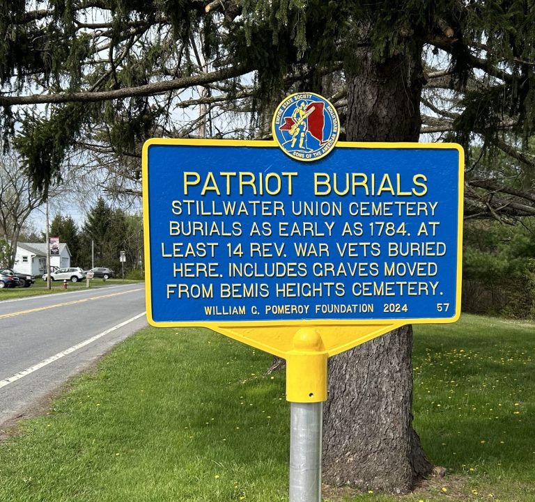 PATRIOT BURIALS STILLWATER UNION CEMETERY MEMORIAL MARKER
