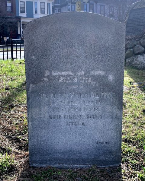 PAUL REVERE REVOLUTIONARY WAR MEMORIAL