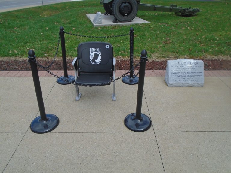 PIKEVILLE CHAIR OF HONOR WAR MEMORIAL
