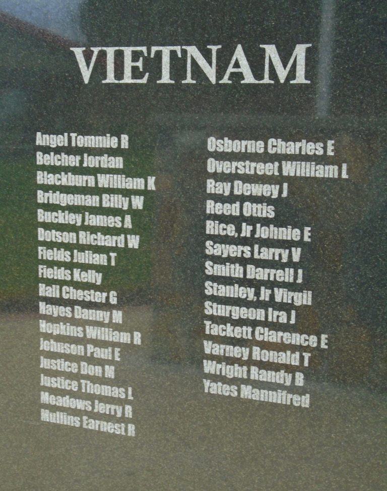 PIKEVILLE WAR VETERANS MEMORIAL PLAQUE D