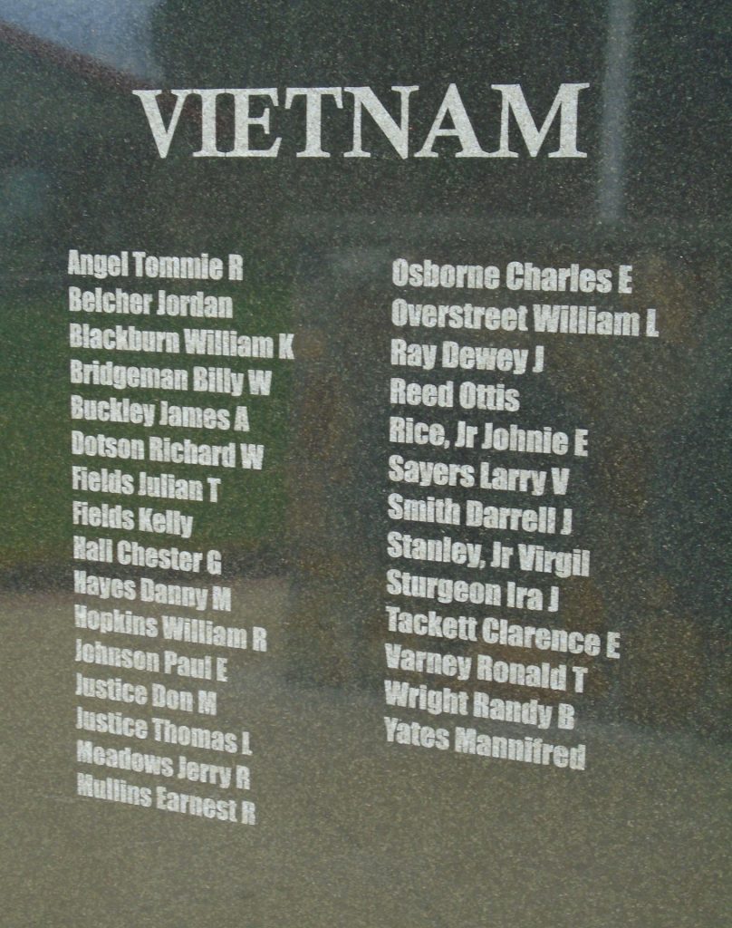 PIKEVILLE WAR VETERANS MEMORIAL PLAQUE D