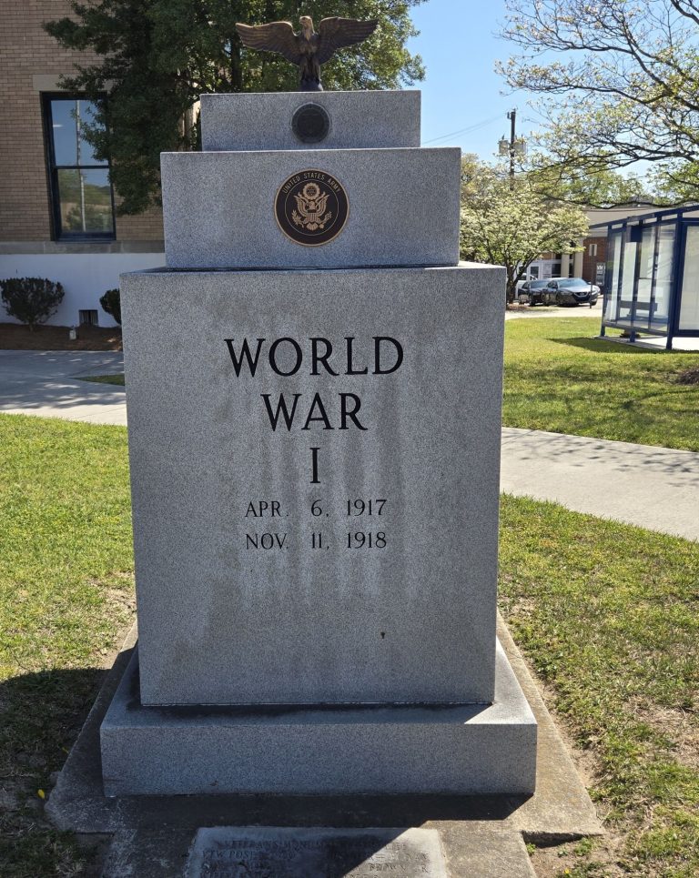 RAEFORD WAR VETERANS MEMORIAL SIDE A