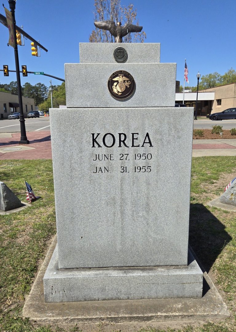 RAEFORD WAR VETERANS MEMORIAL SIDE C