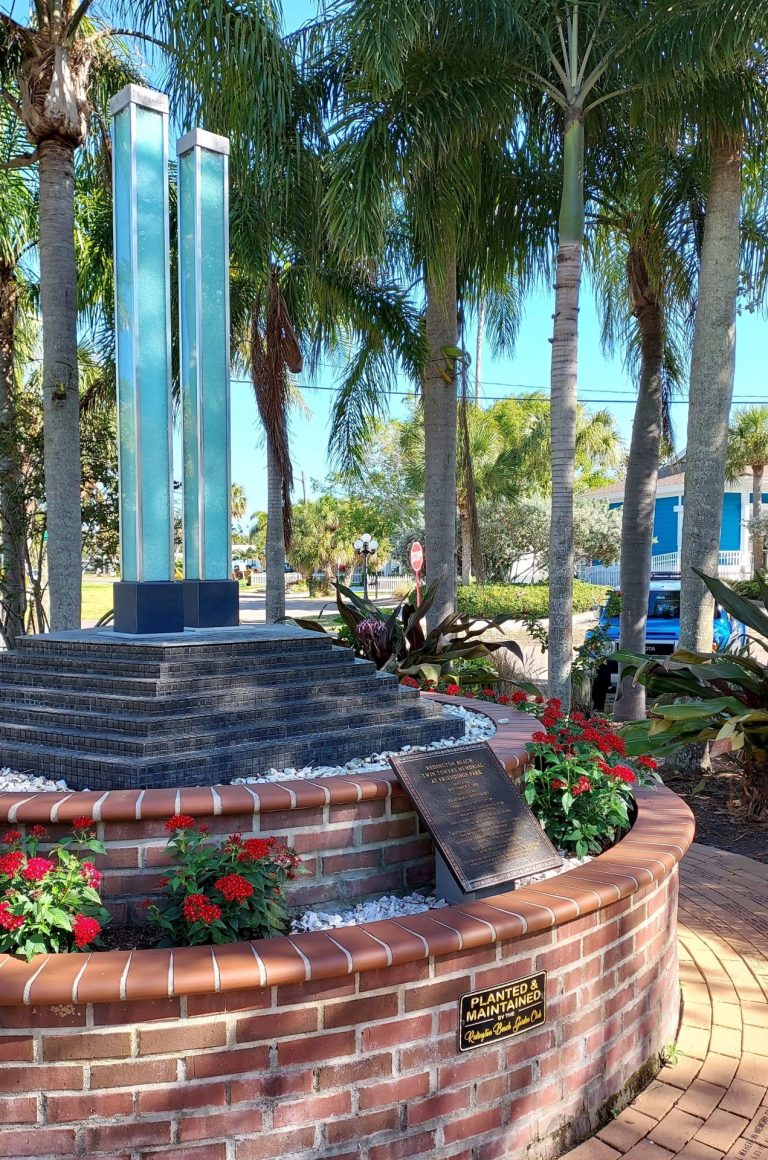 REDINGTON BEACH TWIN TOWERS MEMORIAL AT FRIENDSHIP PARK