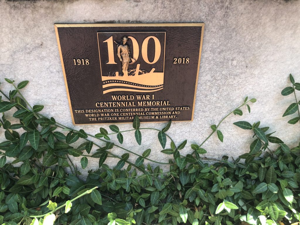 RIDGEWOOD’S 114 HONORED DEAD MEMORIAL PLAQUE