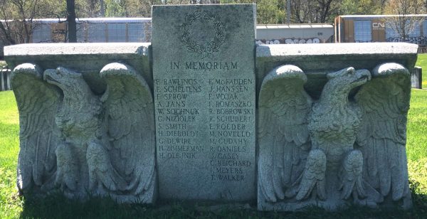 RIVER GROVE AMERICAN LEGION POST 335 WAR MEMORIAL