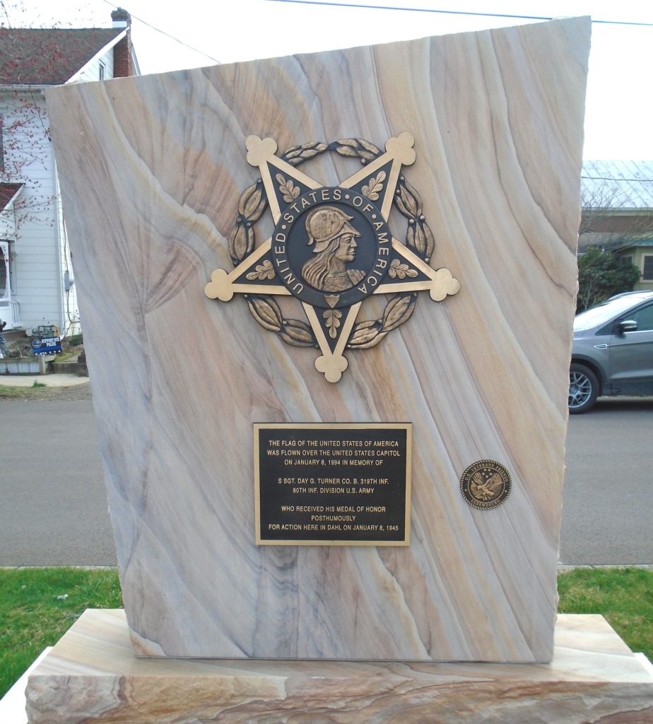S. SGT. DAY G. TURNER MEDAL OF HONOR WAR MEMORIAL