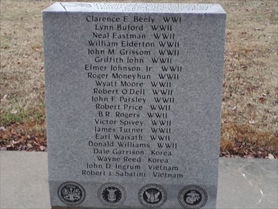 SPRINGDALE HIGH SCHOOL VETERANS MEMORIAL