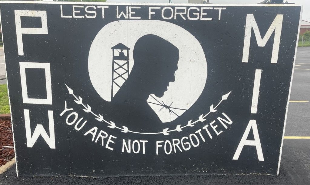 SAINT CLAIR POW MIA MEMORIAL MARKER