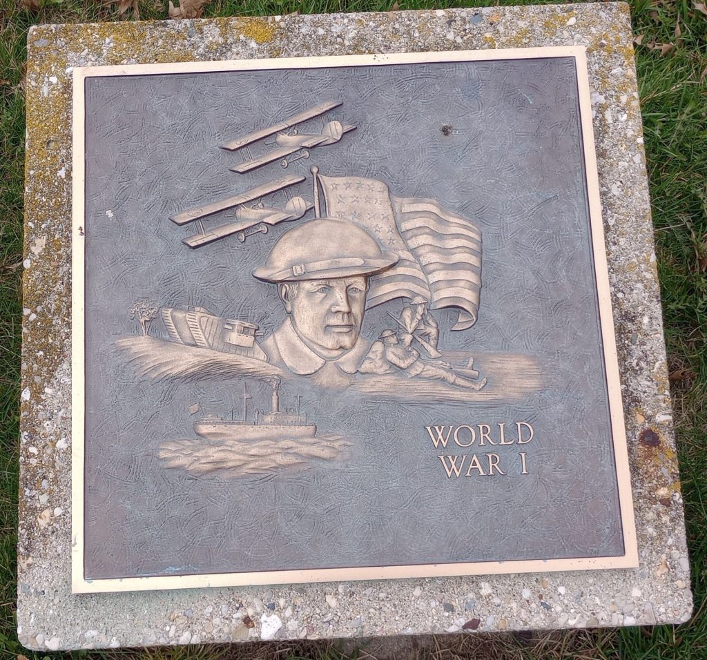 SAINT MARYS WAR MEMORIAL BAS-RELIEF PLAQUE A