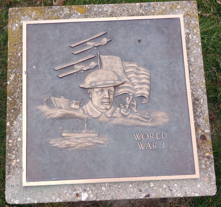 SAINT MARYS WAR MEMORIAL BAS-RELIEF PLAQUE A