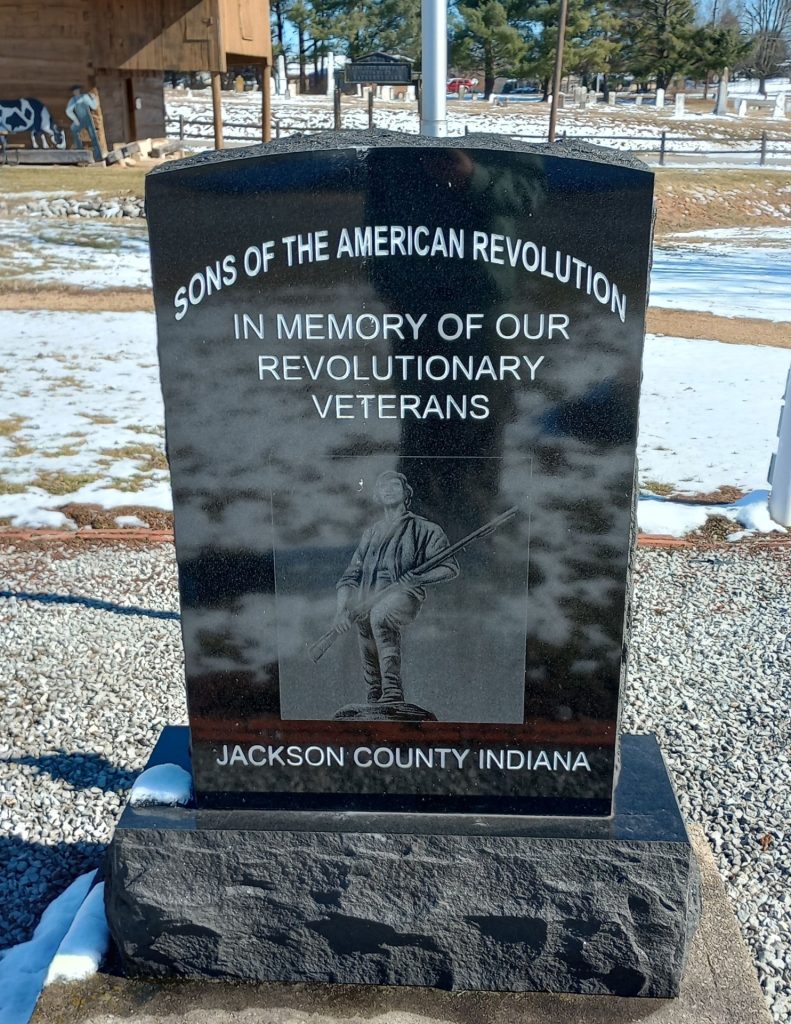 SONS OF THE AMERICAN REVOLUTION MEMORIAL FRONT