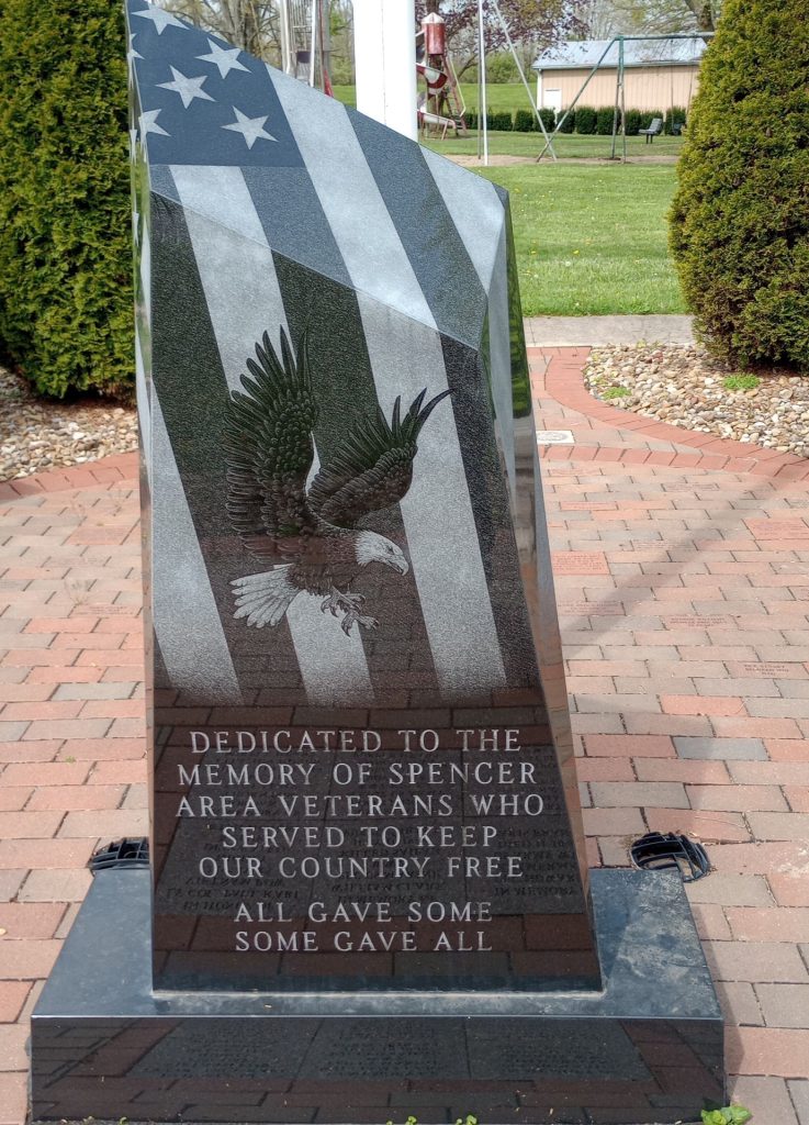 SPENCER AREA VETERANS MEMORIAL