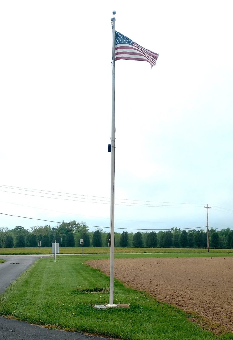 ST. MARTIN VETERANS MEMORIAL FLAGPOLE