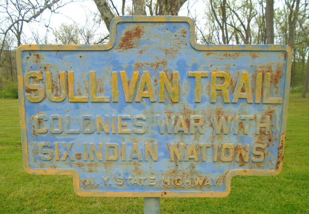SULLIVAN TRAIL REVOLUTIONARY WAR MEMORIAL MARKER