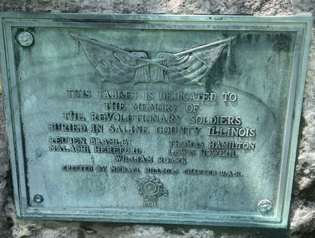 SUNSET LAWN CEMETERY REVOLUTIONARY SOLDIERS WAR MEMORIAL PLAQUE