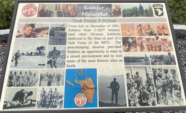 TASK FORCE 3-502ND MEMORIAL PANEL