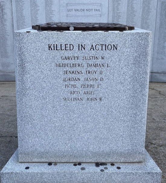 TASK FORCE “RAKKASAN” OPERATION IRAQI FREEDOM WAR MEMORIAL SIDE A