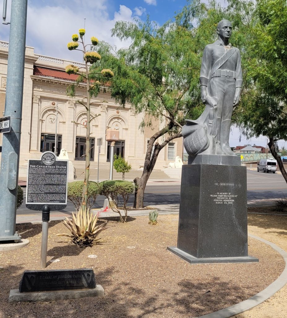 THE CAVALRYMAN STATUE MEMORIAL