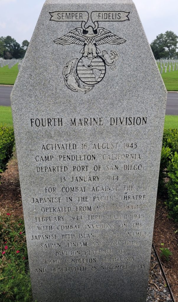 “THE FIGHTING FOURTH” WAR MEMORIAL SIDE B