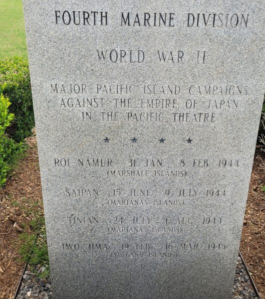 “THE FIGHTING FOURTH” WAR MEMORIAL SIDE C