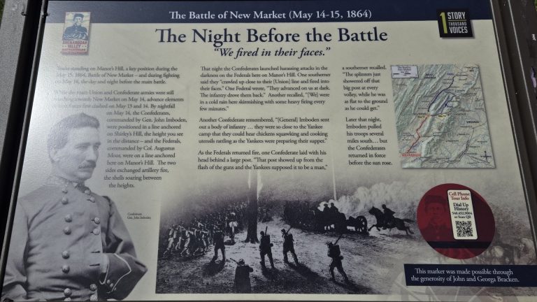 THE NIGHT BEFORE THE BATTLE WAR MEMORIAL PANEL