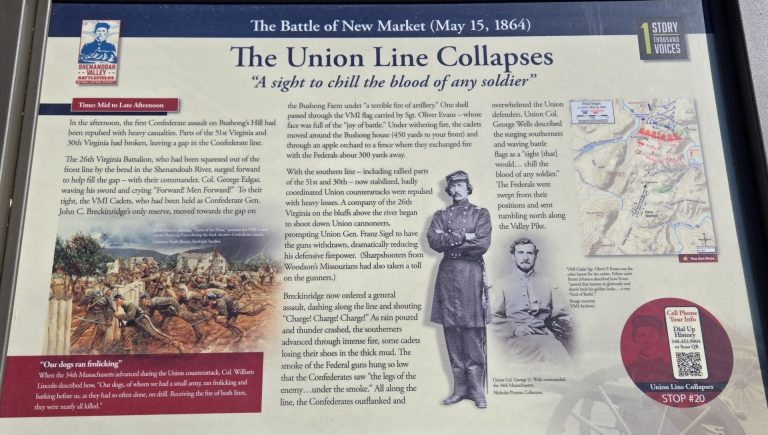 THE UNION LINE COLLAPSES WAR MEMORIAL PANEL