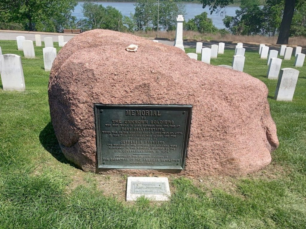 THE UNKNOWN SOLDIERS AT FORT BELLEFONTAINE MEMORIAL