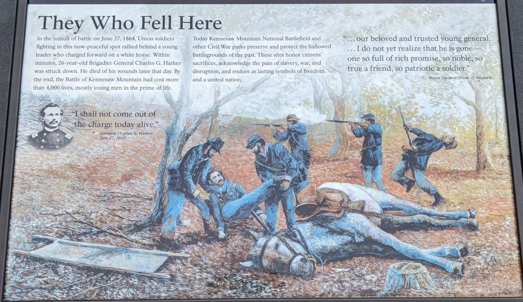 THEY WHO FELL HERE WAR MEMORIAL PANEL