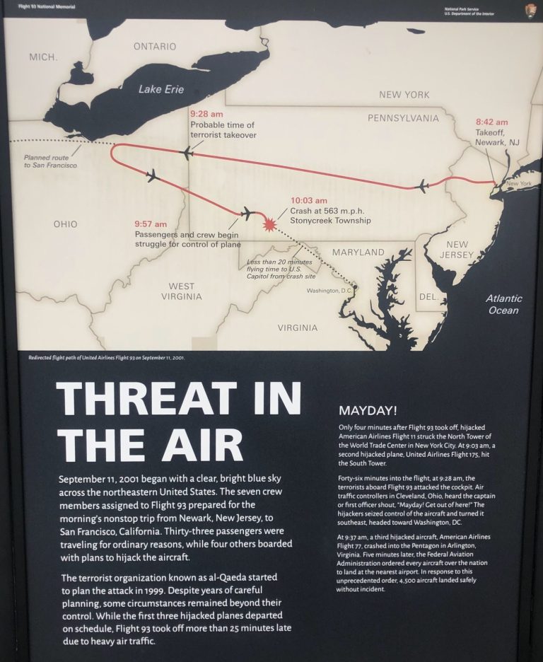 THREAT IN THE AIR MEMORIA MARKER