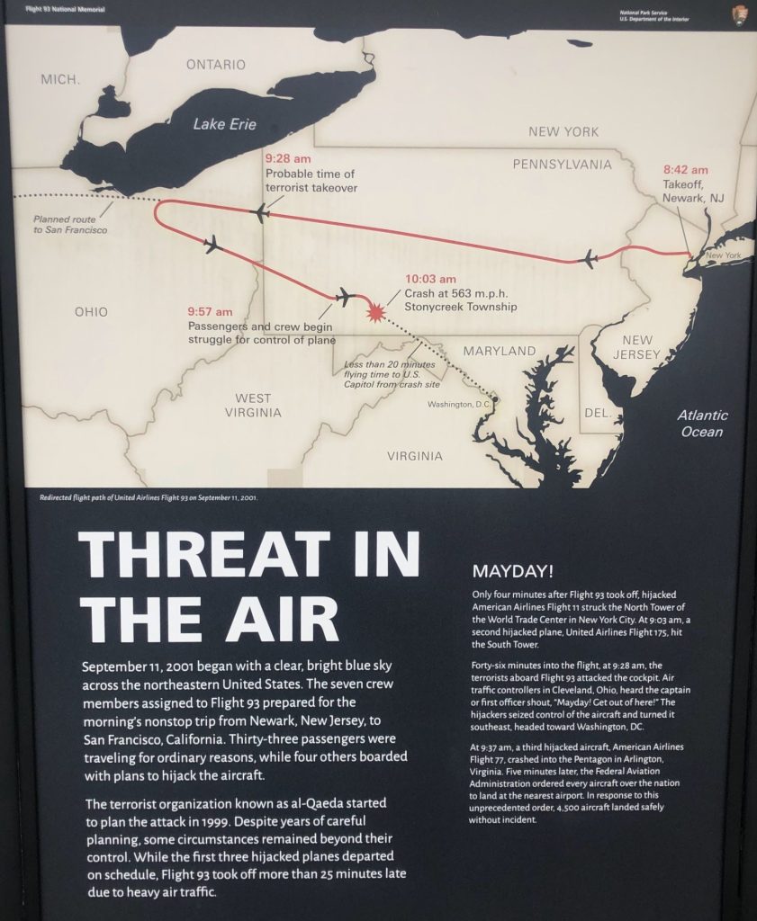 THREAT IN THE AIR MEMORIA MARKER