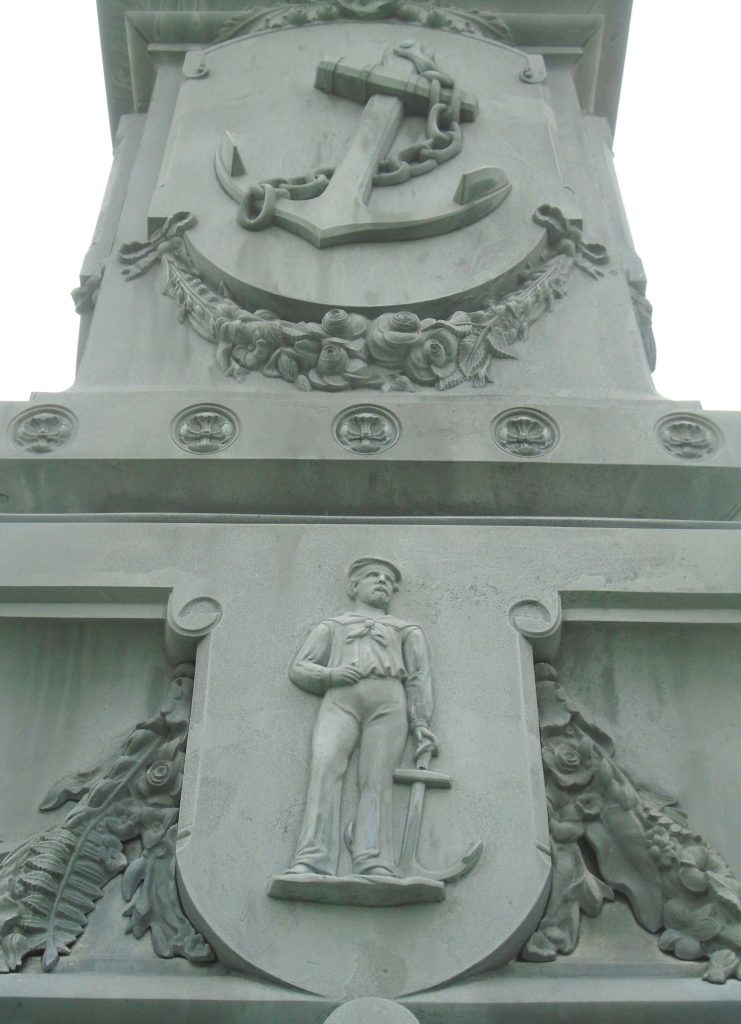 TO THE BRAVE DEFENDERS OF THE UNION WAR MEMORIAL SIDE D