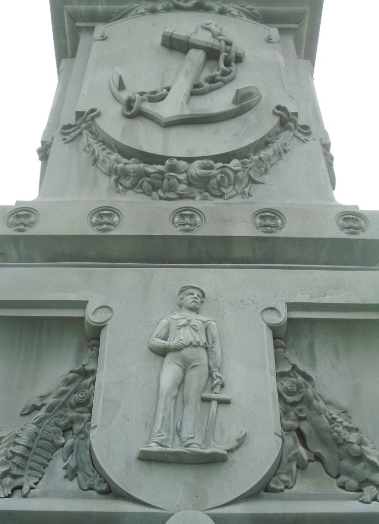 TO THE BRAVE DEFENDERS OF THE UNION WAR MEMORIAL SIDE D