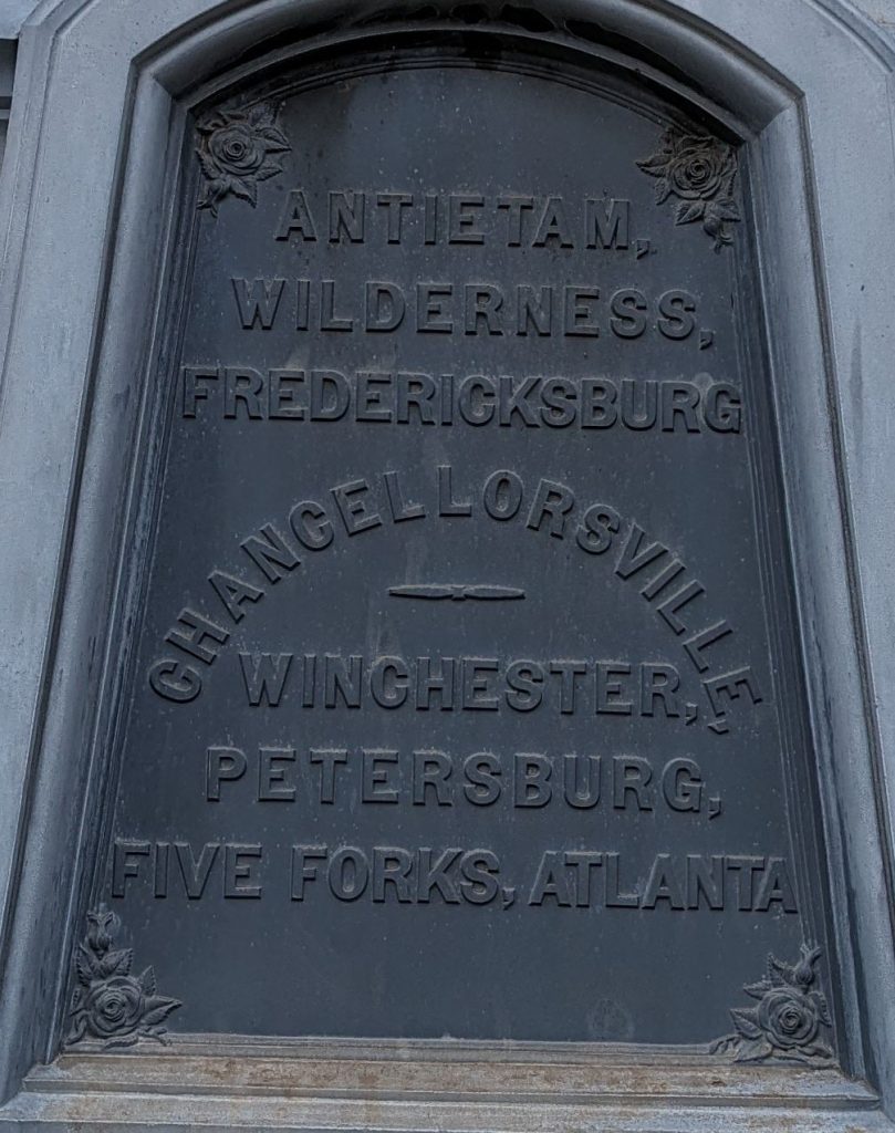 TO THE BRAVE DEFENDERS OF THE UNION WAR MEMORIAL PLAQUE B