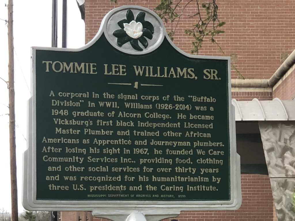 TOMMIE LEE WILLIAMS, SR. WAR MEMORIAL MARKER