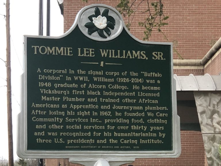 TOMMIE LEE WILLIAMS, SR. WAR MEMORIAL MARKER