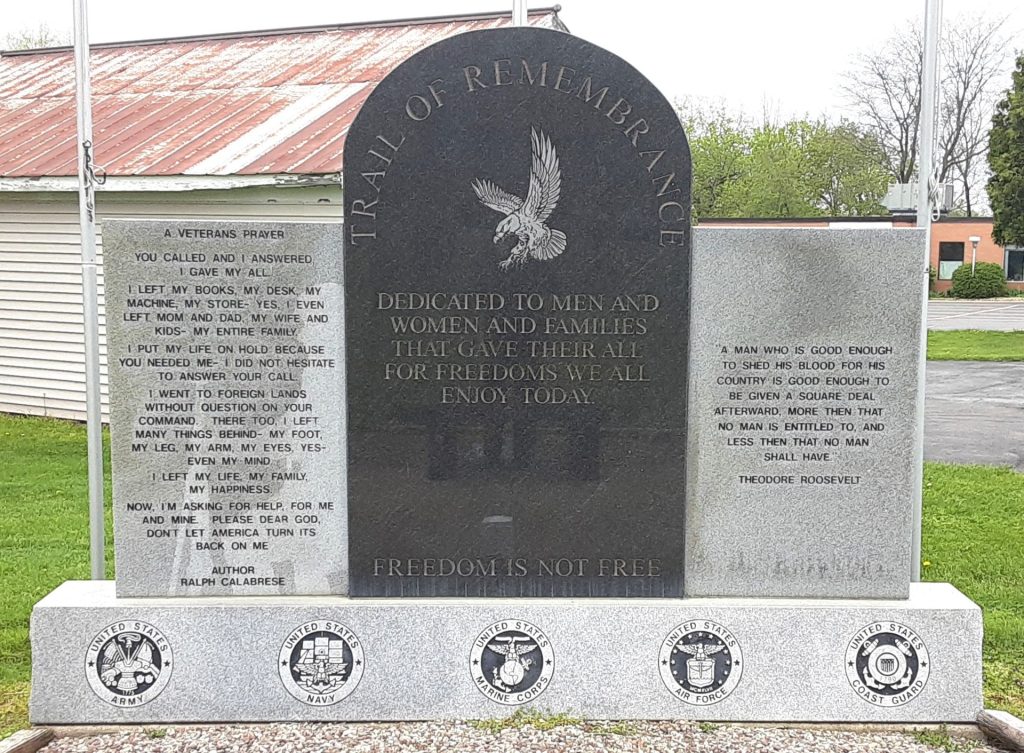 TRAIL OF REMEMBRANCE VETERANS MEMORIAL
