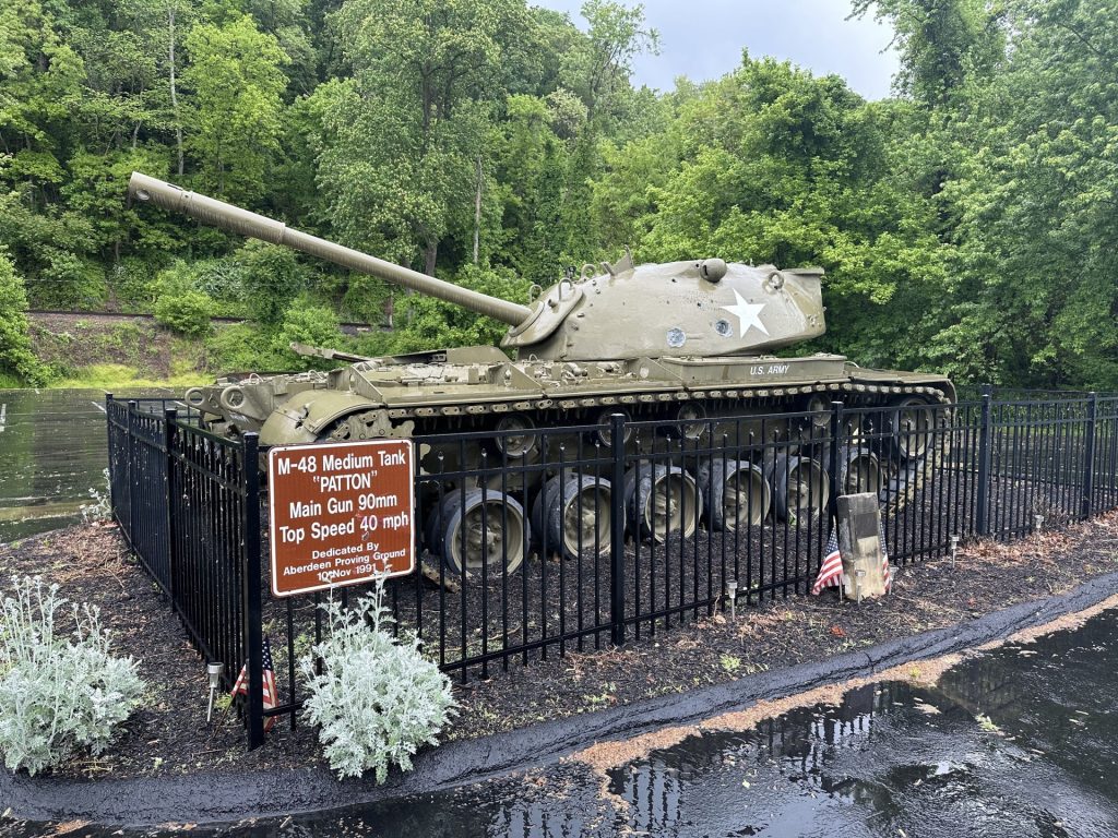 VFW POST 8185 M-48 TANK COMBAT MEDIUM MEMORIAL