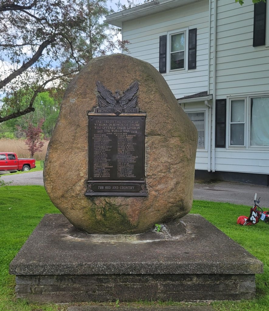 VERONA WORLD WAR I MEMORIAL