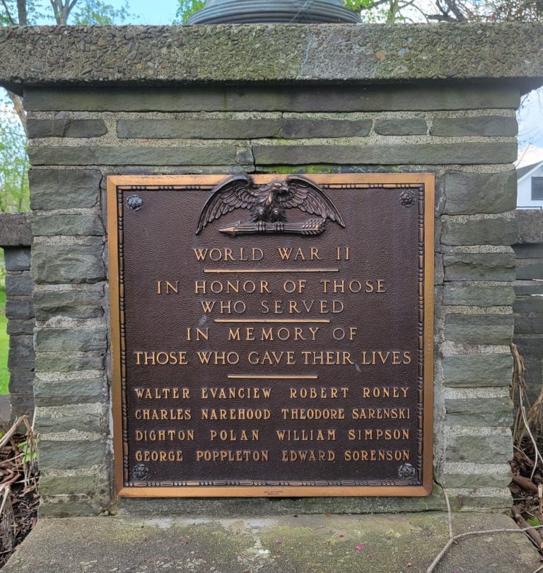 VERONA WORLD WAR II MEMORIAL