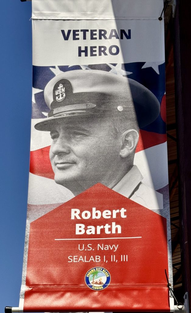 VETERAN HERO ROBERT BARTH MEMORIAL BANNER