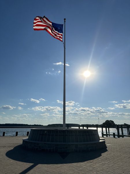 VETERANS POINT MEMORIAL FLAGPOLE