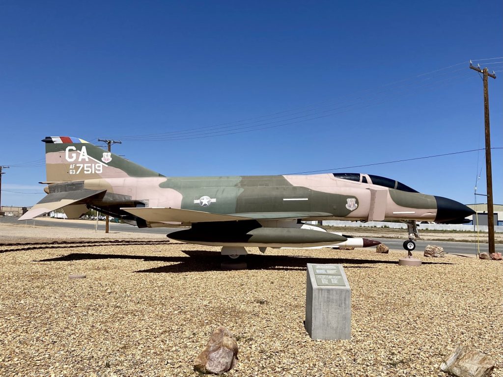 VICTORVILLE F-4C PHANTOM II MEMORIAL AIRCRAFT
