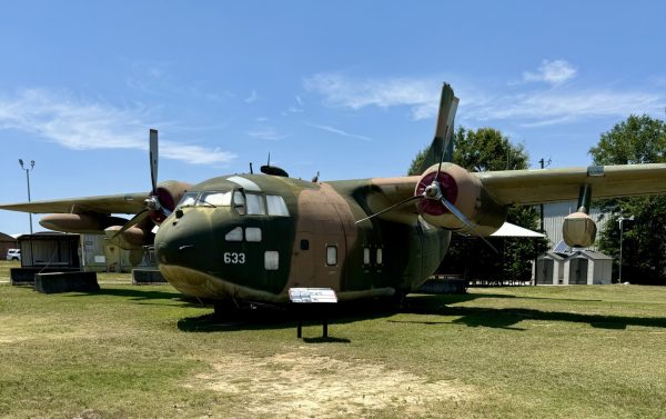 WARNER ROBINS FAIRCHILD C-123K PROVIDER MEMORIAL AIRCRAFT