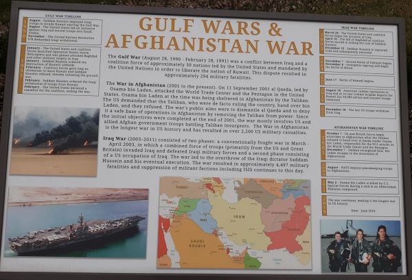 WHITEHOUSE GULF WARS & AFGHANISTAN WAR PANEL