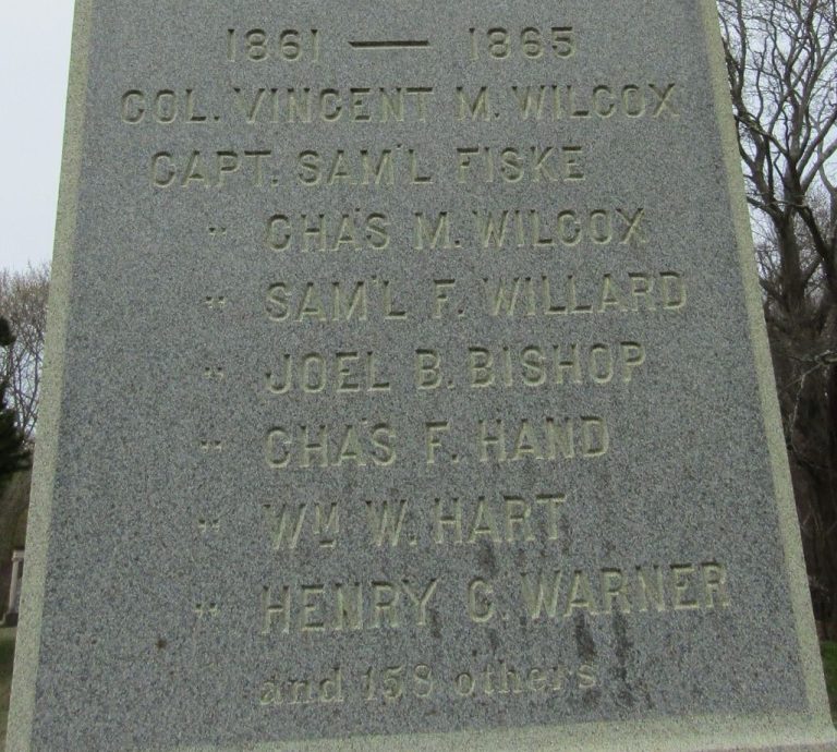 WILCOX CIVIL WAR MEMORIAL STONE B