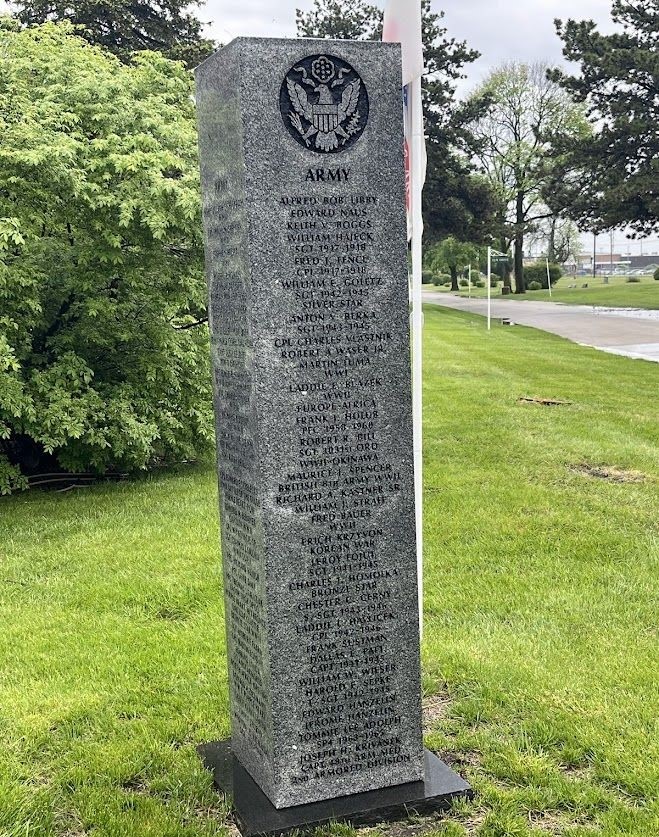 WOODLAWN CEMETERY ARMED SERVICES MEMORIAL SHAFT C