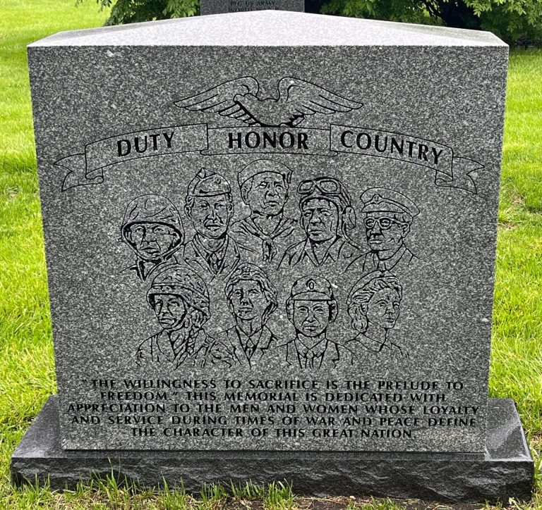 WOODLAWN CEMETERY DUTY HONOR COUNTRY MEMORIAL