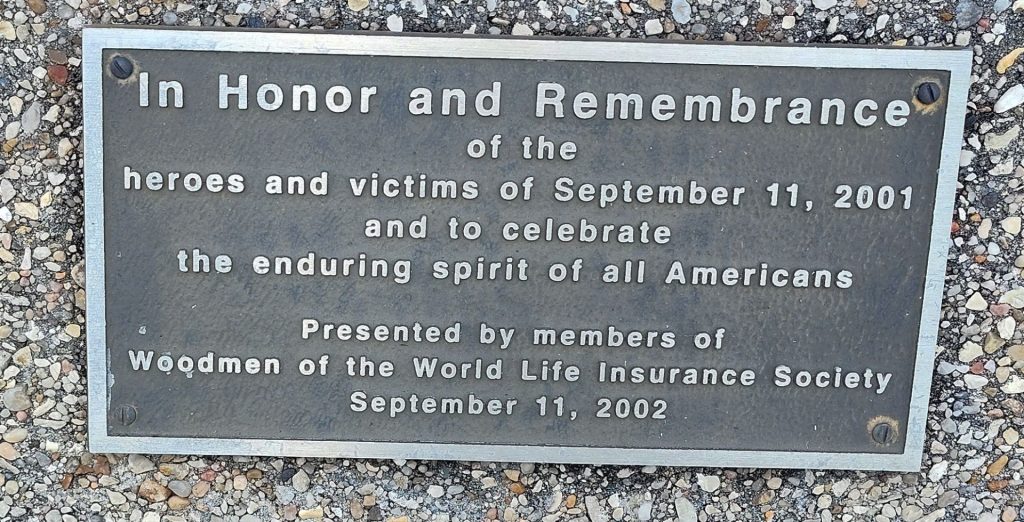 WOODMEN OF THE WORLD LIFE INSURANCE SOCIETY SEPTEMBER 11, 2001 MEMORIAL PLAQUE